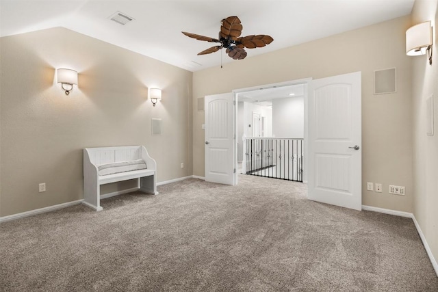 4539 Miraval Loop, Round Rock, TX 78665 - unfurnished room with ceiling fan and carpet floors