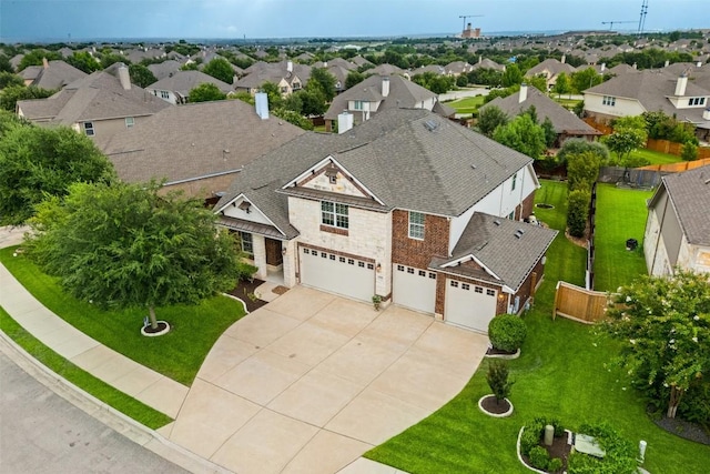 4539 Miraval Loop, Round Rock, TX 78665 - aerial view of residential area