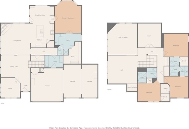 4539 Miraval Loop, Round Rock, TX 78665 - view of floor plan / room layout