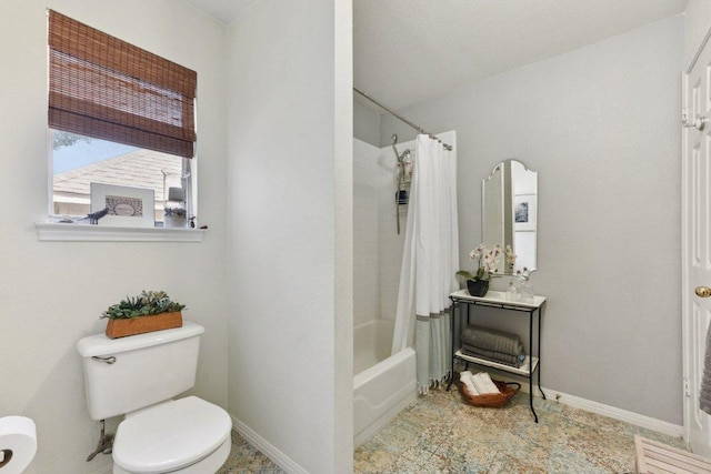 1224 Fall Creek Loop, Cedar Park, TX 78613 - full bath with toilet and shower / tub combo with curtain