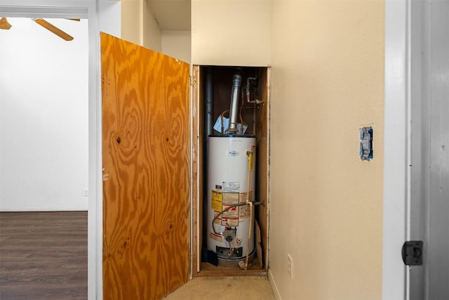 7923 Brockman St, Austin, TX 78757 - utilities with water heater