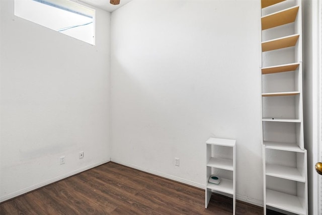 7923 Brockman St, Austin, TX 78757 - spare room with wood finished floors and baseboards