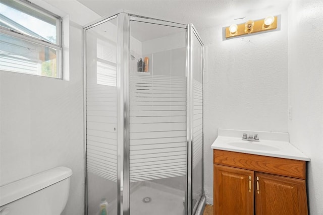 7923 Brockman St, Austin, TX 78757 - bathroom with a stall shower and vanity