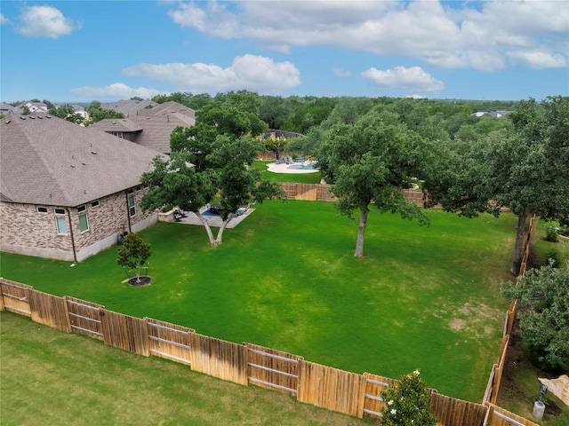 4644 Arques Ave, Round Rock, TX 78681 - drone / aerial view