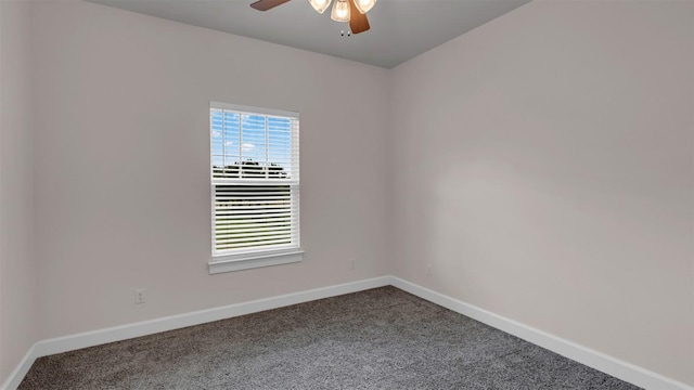 208 Rachel Loop, Burnet, TX 78611 - unfurnished room featuring carpet floors and a ceiling fan
