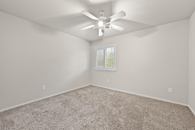 10421 Beard Ave, Austin, TX 78748 - empty room with carpet flooring and a ceiling fan
