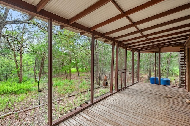 111 Sendero Blvd, Cedar Creek, TX 78612 - deck with a forest view