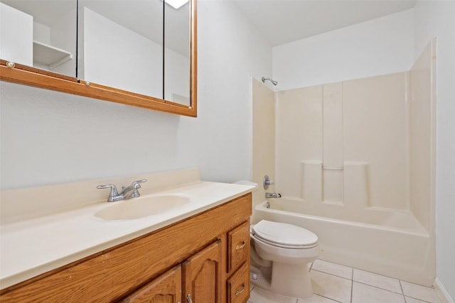111 Sendero Blvd, Cedar Creek, TX 78612 - full bathroom featuring tile patterned flooring, shower / washtub combination, and vanity