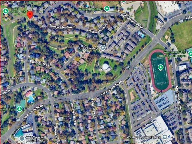 10616 Mellow Meadows Dr Unit 21C, Austin, TX 78750 - aerial overview of property's location