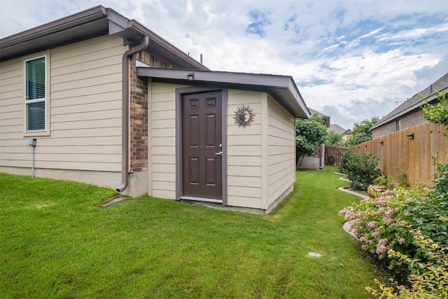 6708 Leonardo Dr, Round Rock, TX 78665 - view of outbuilding