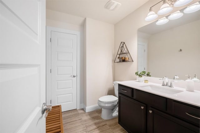 6708 Leonardo Dr, Round Rock, TX 78665 - bathroom featuring vanity and toilet