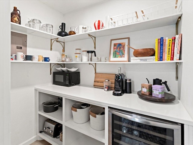 1907 Parkside Ln, Austin, TX 78745 - storage area featuring beverage cooler