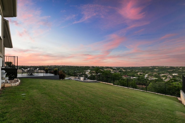1304 Positano Pass, Leander, TX 78641 - view of yard with a patio