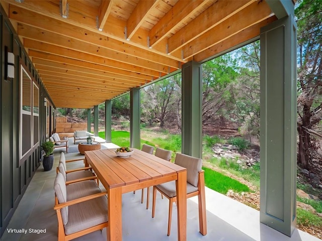 3013 Clark Ave, Lago Vista, TX 78645 - view of patio / terrace with outdoor dining area