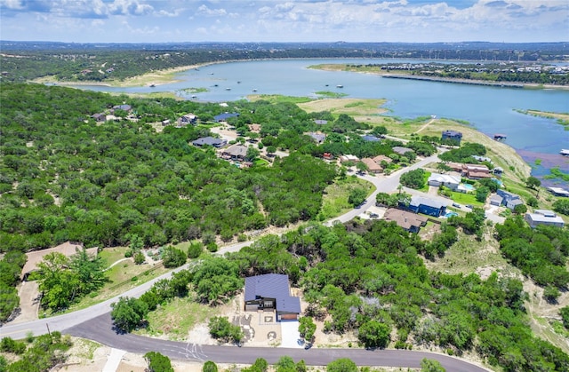 3013 Clark Ave, Lago Vista, TX 78645 - bird's eye view of a nearby body of water