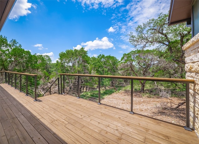 3013 Clark Ave, Lago Vista, TX 78645 - view of wooden deck