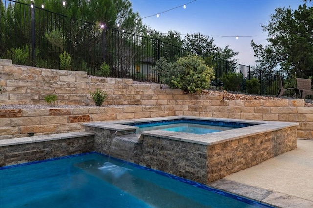 209 Ringtail Stream Dr, Lakeway, TX 78738 - view of pool featuring an in-ground hot tub