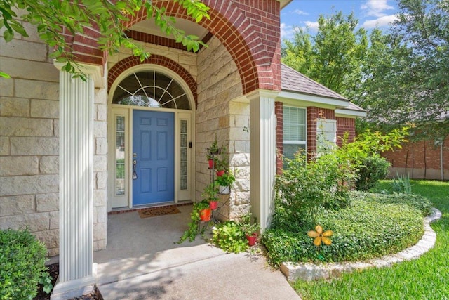 2802 Amber Forest Trl, Belton, TX 76513 - entrance to property featuring brick siding