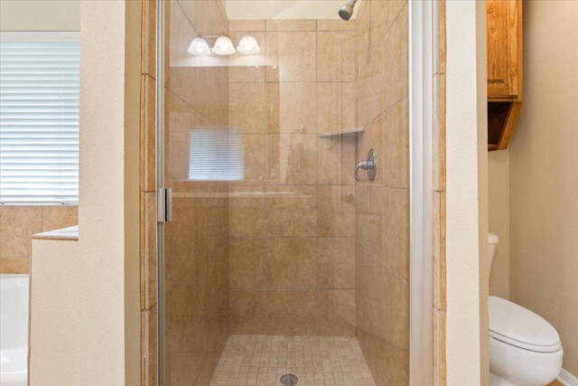 2802 Amber Forest Trl, Belton, TX 76513 - bathroom featuring a stall shower and a garden tub