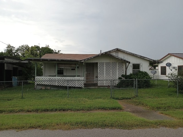 18016 Morrow St, Elgin, TX 78621 - view of front facade featuring covered porch