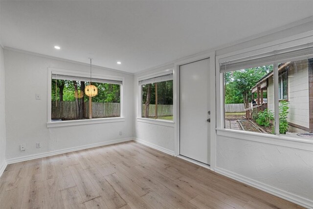 2616 Audubon Pl, Austin, TX 78741 - unfurnished sunroom with healthy amount of natural light
