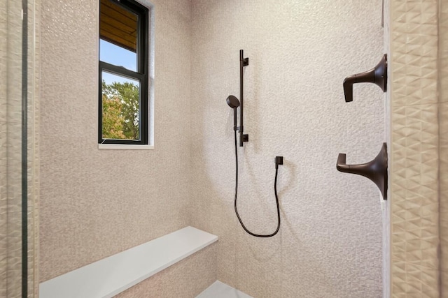 3005 French Pl, Austin, TX 78722 - bathroom view of a tile shower