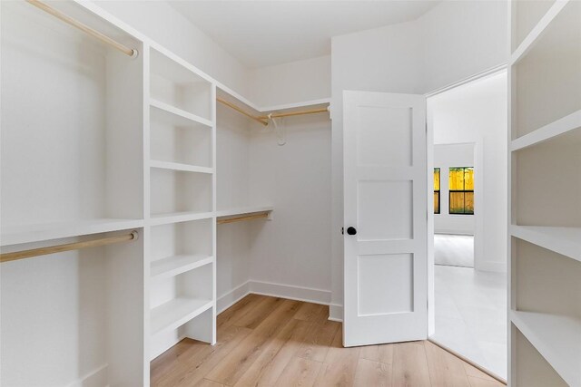 837 Birch Ln, Cottonwood Shores, TX 78657 - spacious closet with wood finished floors
