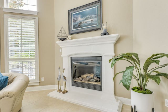 117 N Whitley Dr, Austin, TX 78738 - detailed view of a glass covered fireplace