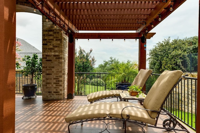 117 N Whitley Dr, Austin, TX 78738 - patio / terrace with a pergola
