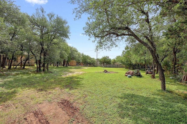 210 Buoy Cir, Georgetown, TX 78633 - view of yard
