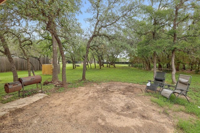 210 Buoy Cir, Georgetown, TX 78633 - view of yard