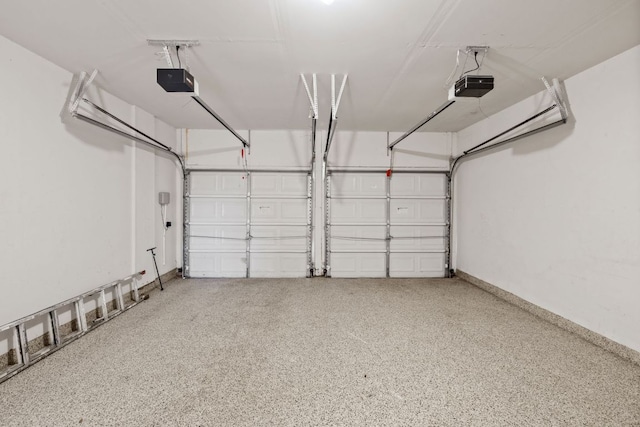 2732 Cascade Falls Dr, Austin, TX 78738 - garage featuring a garage door opener
