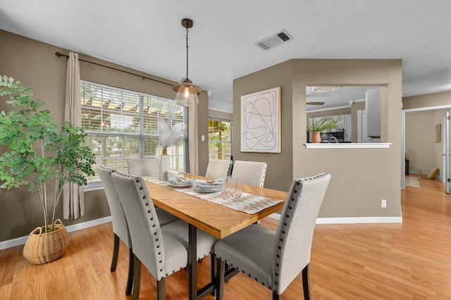 8305 Hillrock Dr, Round Rock, TX 78681 - dining space featuring light wood finished floors and baseboards