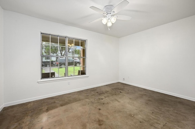 2110 Bluebonnet Ln, Austin, TX 78704 - unfurnished room featuring a ceiling fan and baseboards