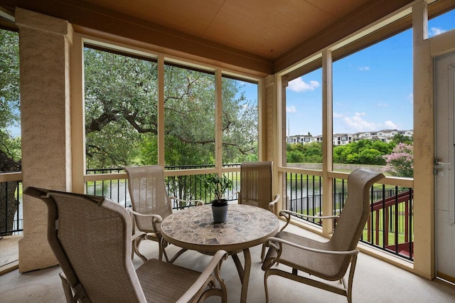 105 Outcrop View Ln, Austin, TX 78738 - sunroom / solarium featuring plenty of natural light