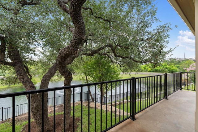 105 Outcrop View Ln, Austin, TX 78738 - balcony featuring a water view