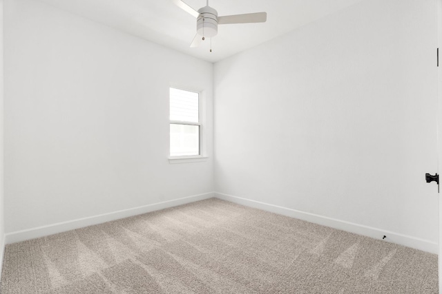 352 Moonlit Stream Pass, Dripping Springs, TX 78620 - spare room featuring carpet and ceiling fan