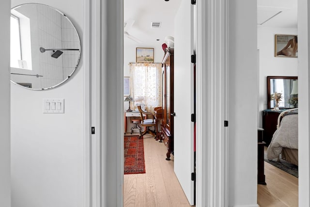 5509 Clay Ave Unit 2, Austin, TX 78756 - hall featuring light wood-type flooring and plenty of natural light