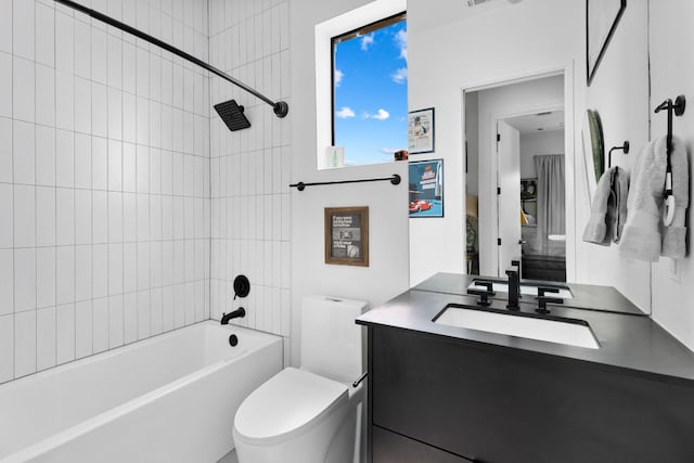 5509 Clay Ave Unit 2, Austin, TX 78756 - full bath featuring vanity and shower / tub combination