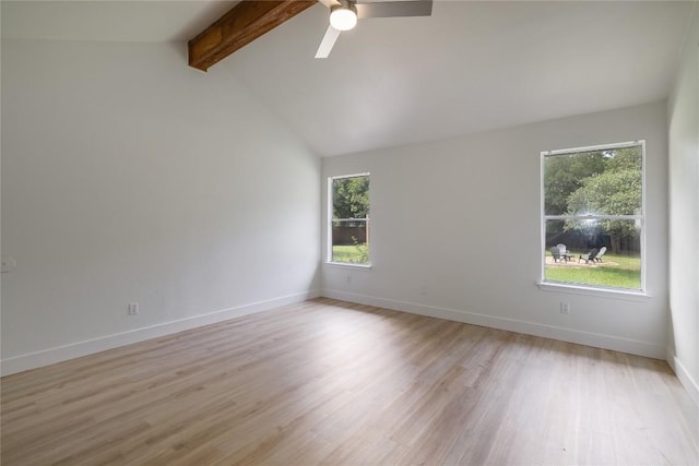 2502 W Messick Loop, Round Rock, TX 78681 - spare room featuring light wood finished floors and a ceiling fan