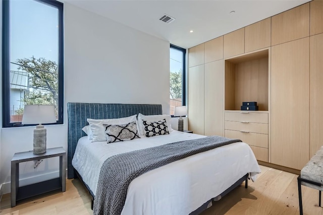 1315 W 9th St Unit B, Austin, TX 78703 - bedroom featuring light wood-type flooring