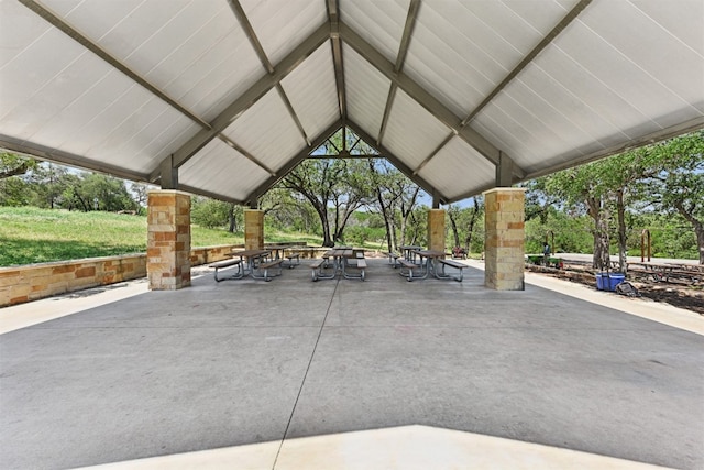 12404 Wycliff Ln, Austin, TX 78727 - view of property's community with a gazebo and a patio