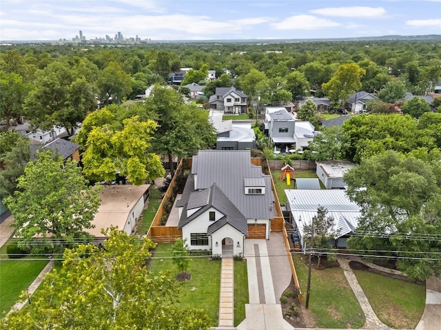 1703 Madison, Austin, TX 78757 - aerial perspective of suburban area