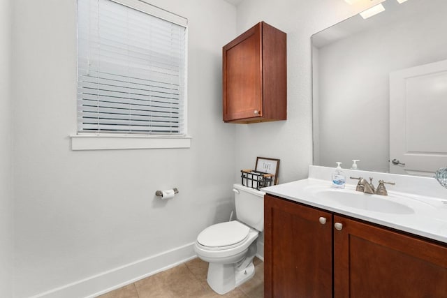 1601 Miriam Ave Unit 100, Austin, TX 78702 - half bath featuring vanity and tile patterned flooring