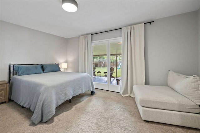 510 Heather Dr, Round Rock, TX 78664 - carpeted bedroom featuring access to exterior