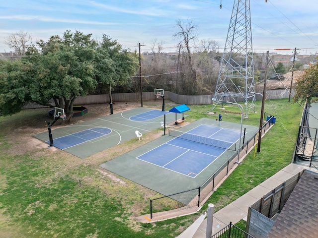 4009 Cordova Dr, Austin, TX 78759 - view of sport court featuring basketball court