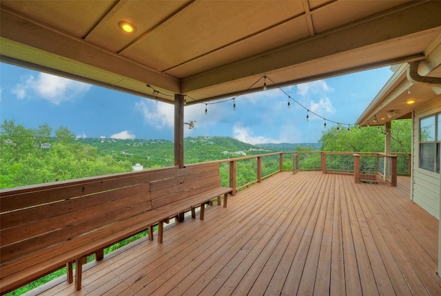 6605 Ladera Norte, Austin, TX 78731 - view of deck