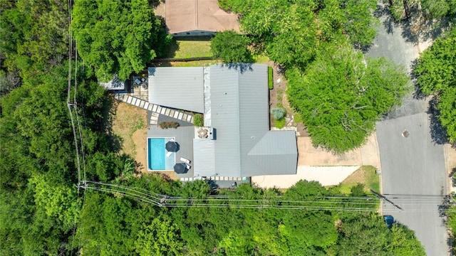 1407 Spring Gdn, Austin, TX 78746 - view of subject property featuring a pool area