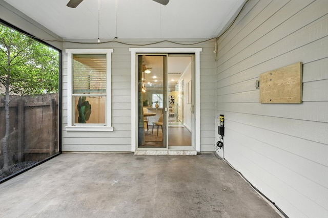 6116 Whipple Way, Austin, TX 78745 - doorway to property featuring a patio