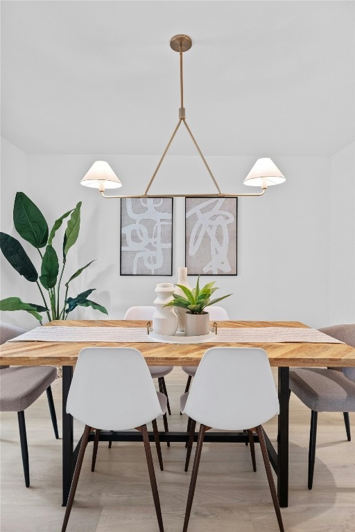 6721 Lost Vly, Austin, TX 78745 - dining area with light wood finished floors